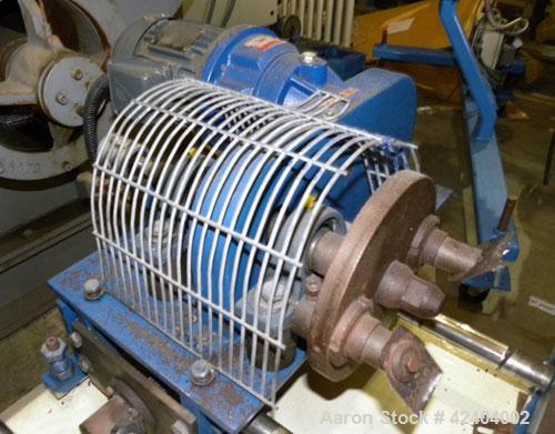 Used Chi Chang Machinery Recycling Line Consisting Of: (1) Chi Chang Approximate 3-1/2’’ single screw extruder, approximately 20 to 1 L/D ratio. Electrically heated, air cooled 4 zone side vented bar...