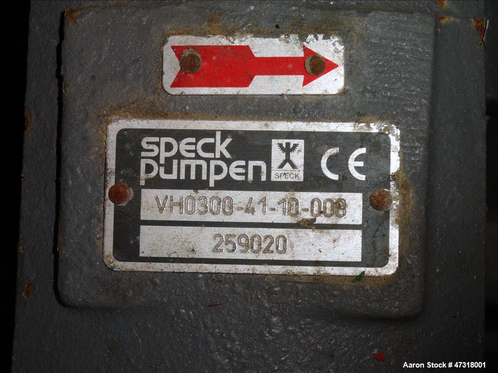 Used Erema Model 1718 TVE-DD-LF Double Vented Barrel with Vacuum System