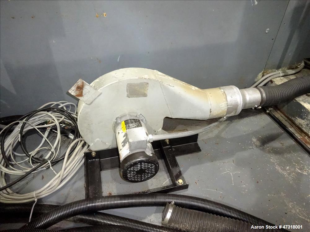 Used Erema Model 1718 TVE-DD-LF Double Vented Barrel with Vacuum System