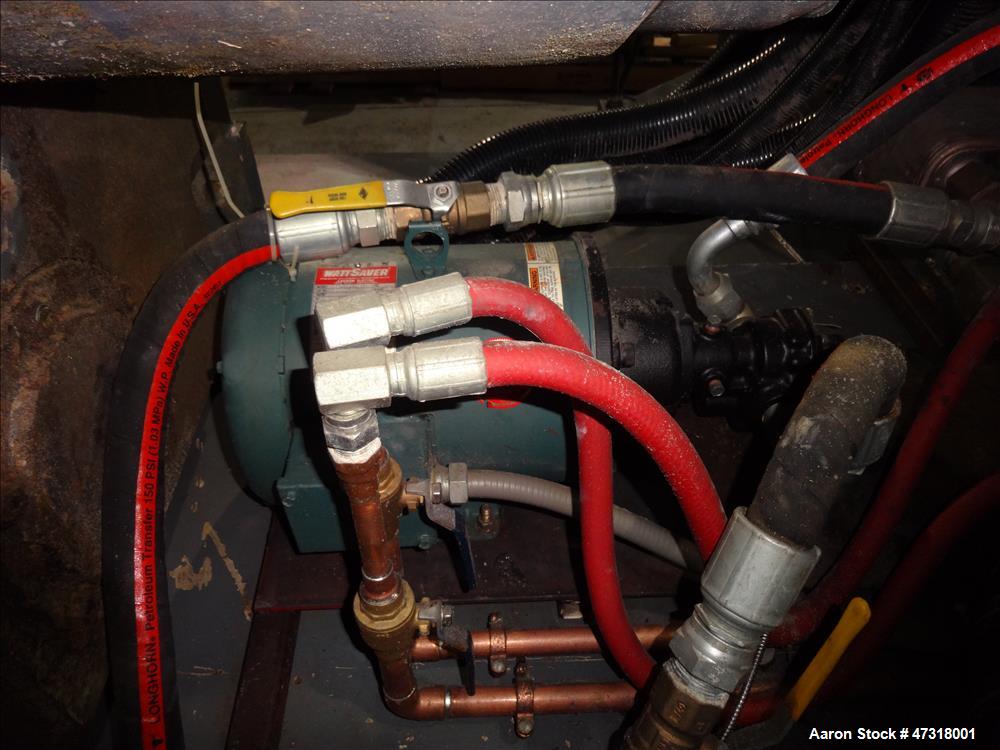 Used Erema Model 1718 TVE-DD-LF Double Vented Barrel with Vacuum System