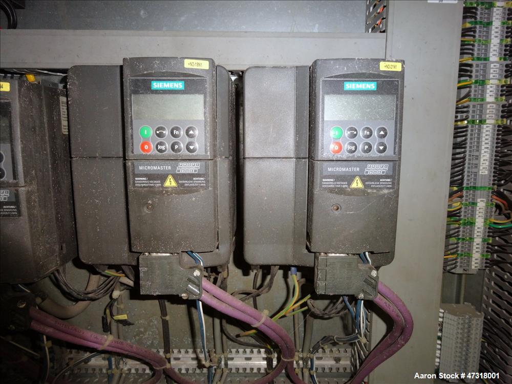 Used Erema Model 1718 TVE-DD-LF Double Vented Barrel with Vacuum System