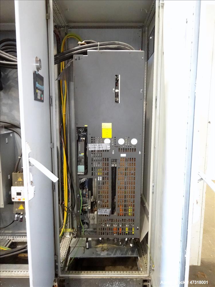 Used Erema Model 1718 TVE-DD-LF Double Vented Barrel with Vacuum System