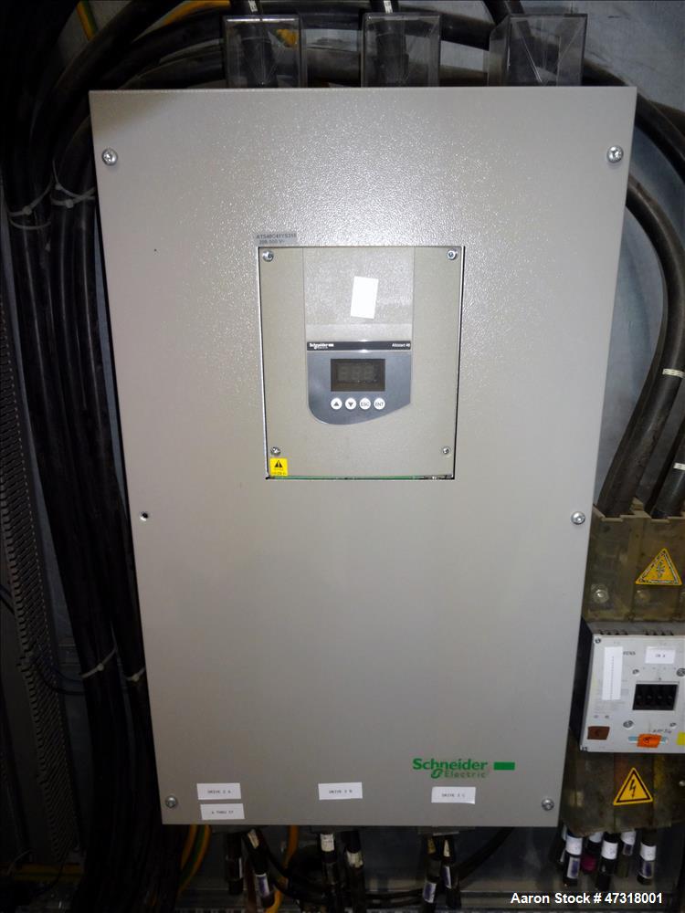 Used Erema Model 1718 TVE-DD-LF Double Vented Barrel with Vacuum System