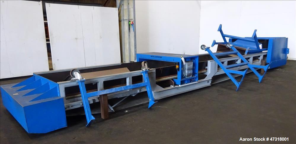 Used Erema Model 1718 TVE-DD-LF Double Vented Barrel with Vacuum System