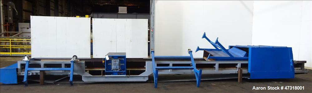 Used Erema Model 1718 TVE-DD-LF Double Vented Barrel with Vacuum System