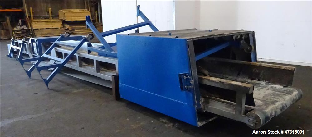 Used Erema Model 1718 TVE-DD-LF Double Vented Barrel with Vacuum System