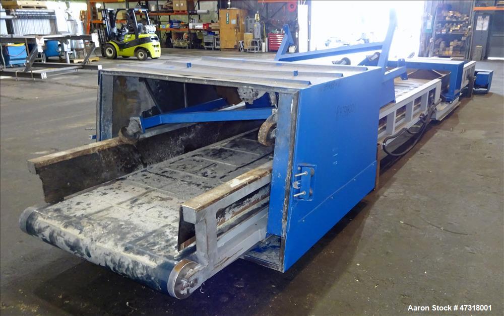 Used Erema Model 1718 TVE-DD-LF Double Vented Barrel with Vacuum System