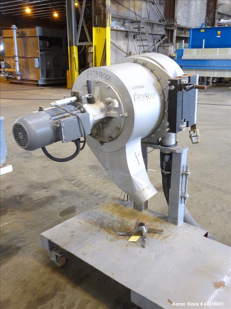 Used Erema Model 1718 TVE-DD-LF Double Vented Barrel with Vacuum System
