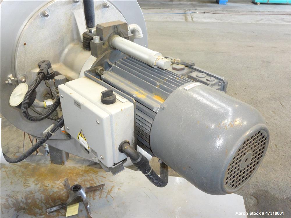 Used Erema Model 1718 TVE-DD-LF Double Vented Barrel with Vacuum System