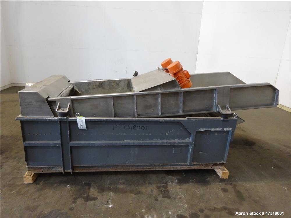 Used Erema Model 1718 TVE-DD-LF Double Vented Barrel with Vacuum System