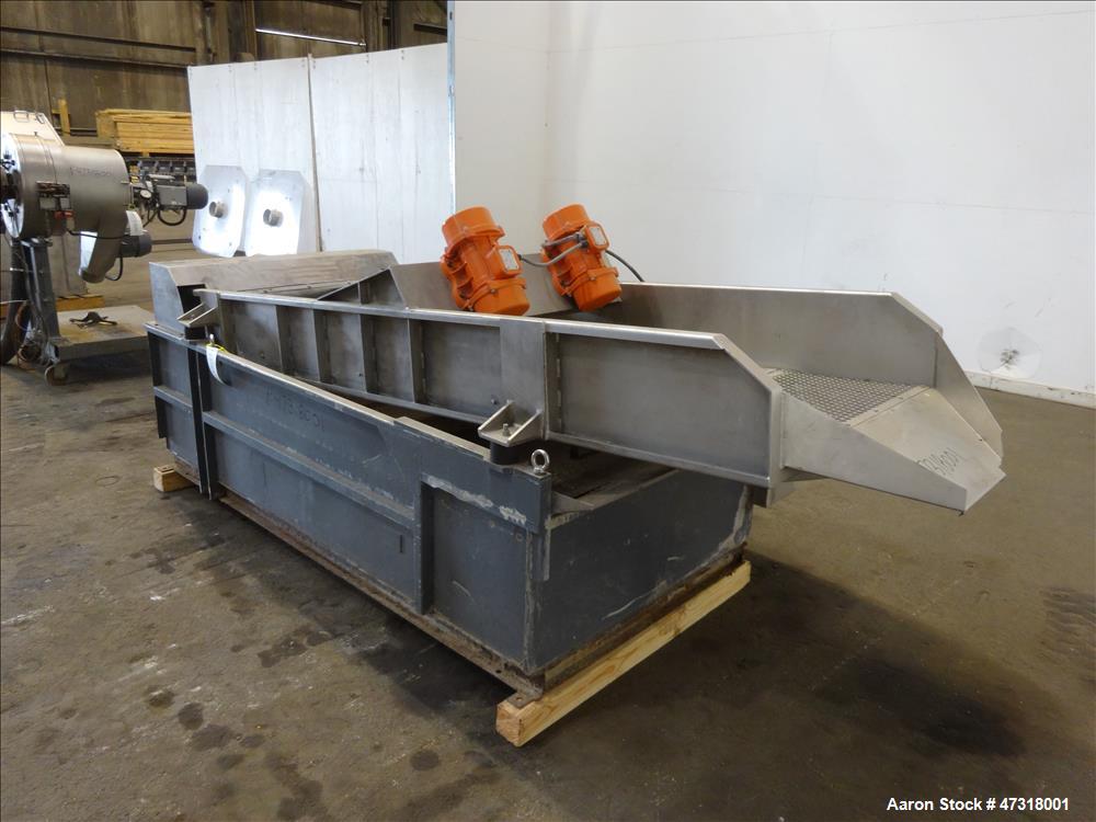 Used Erema Model 1718 TVE-DD-LF Double Vented Barrel with Vacuum System