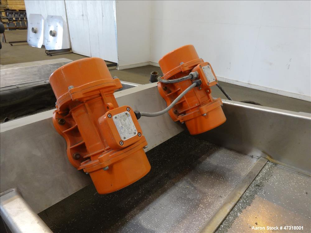 Used Erema Model 1718 TVE-DD-LF Double Vented Barrel with Vacuum System