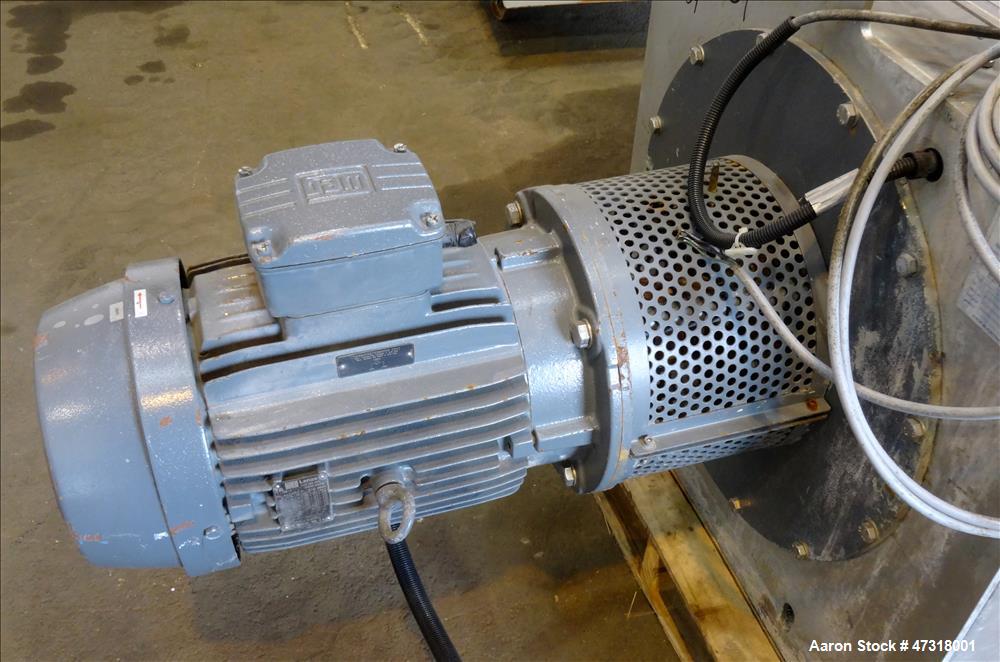 Used Erema Model 1718 TVE-DD-LF Double Vented Barrel with Vacuum System