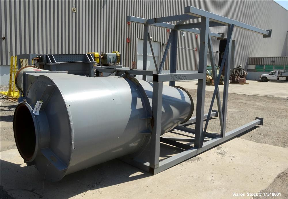 Used Erema Model 1718 TVE-DD-LF Double Vented Barrel with Vacuum System