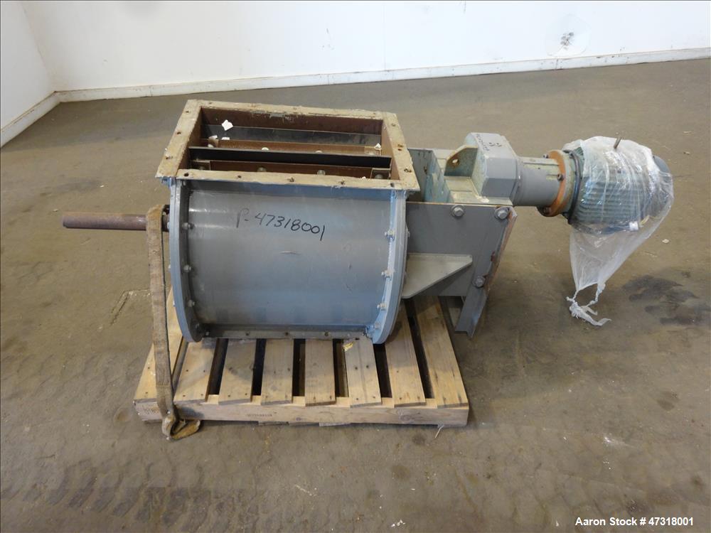 Used Erema Model 1718 TVE-DD-LF Double Vented Barrel with Vacuum System