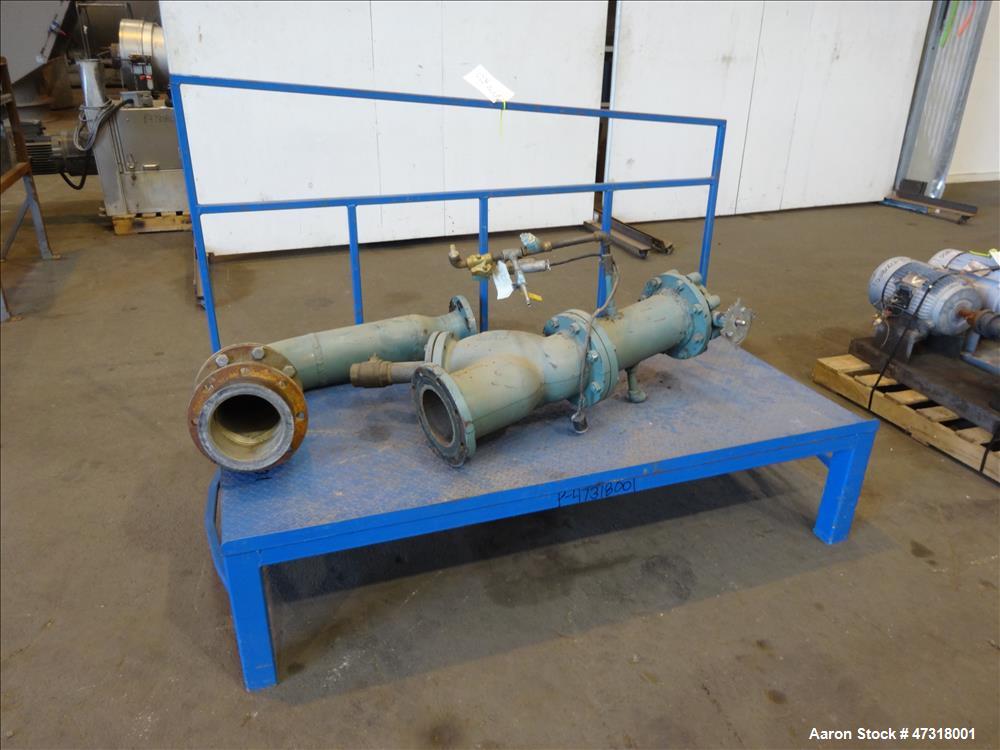 Used Erema Model 1718 TVE-DD-LF Double Vented Barrel with Vacuum System