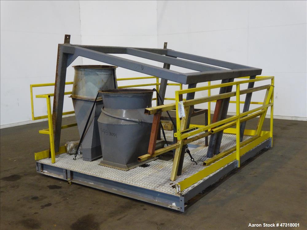 Used Erema Model 1718 TVE-DD-LF Double Vented Barrel with Vacuum System