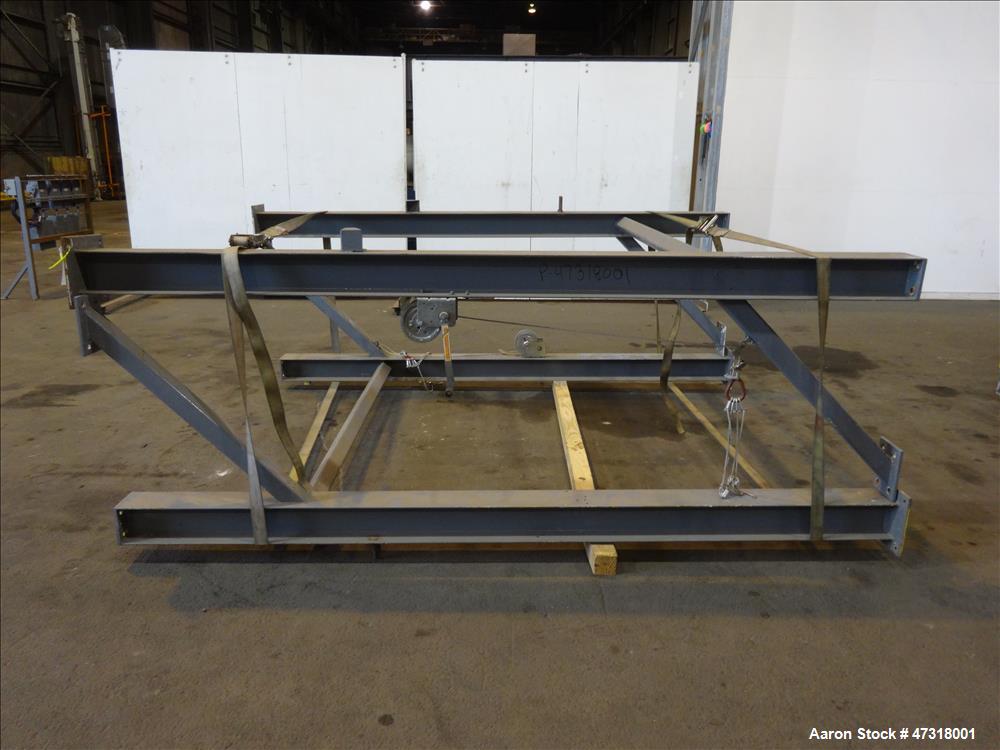 Used Erema Model 1718 TVE-DD-LF Double Vented Barrel with Vacuum System