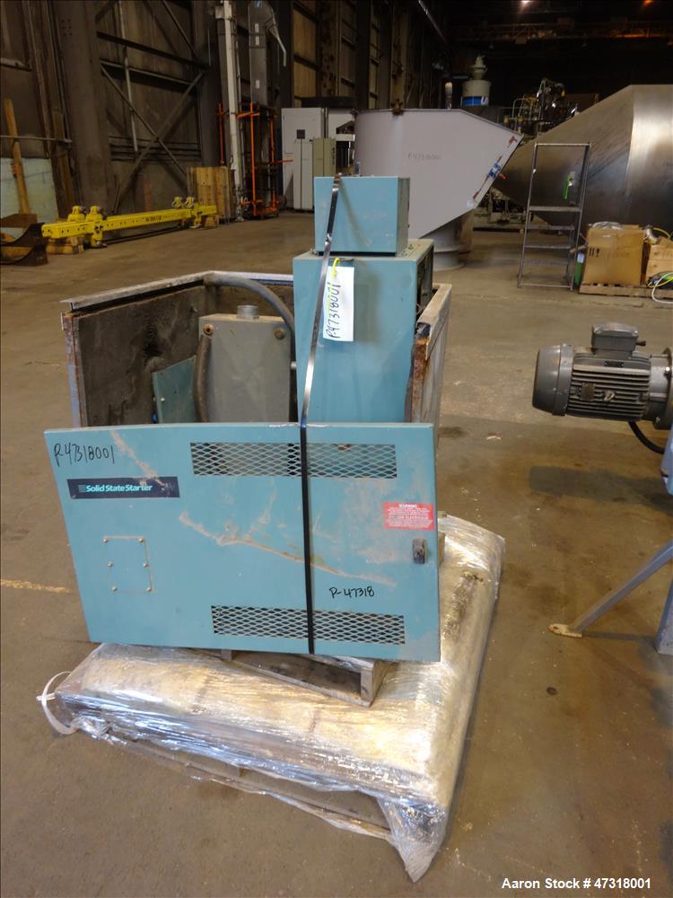 Used Erema Model 1718 TVE-DD-LF Double Vented Barrel with Vacuum System