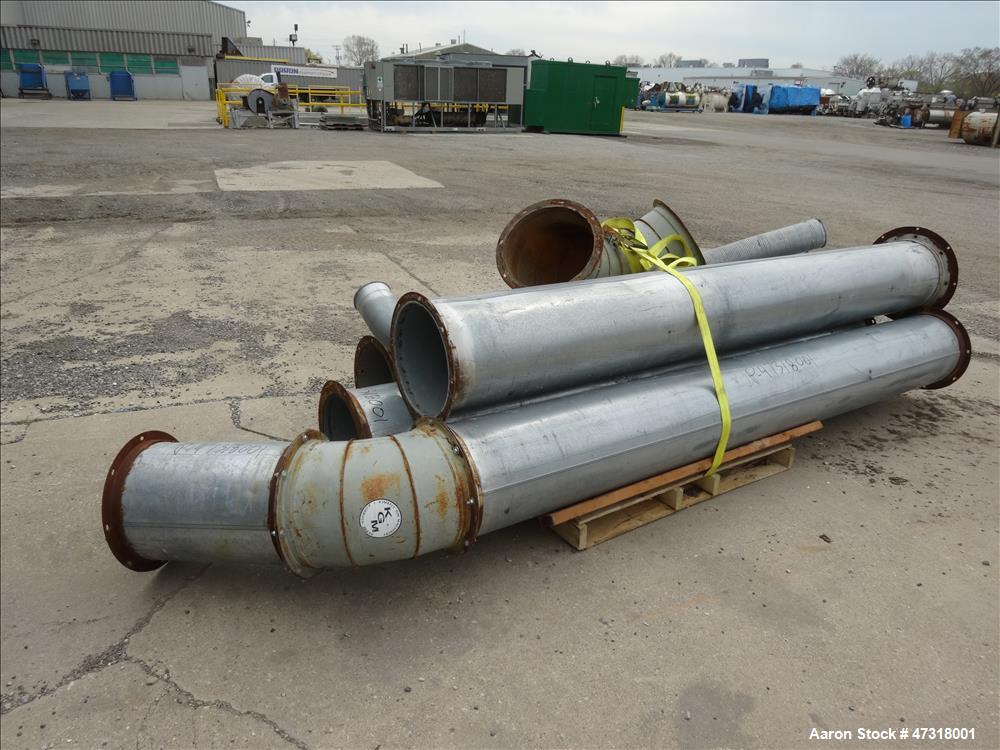 Used Erema Model 1718 TVE-DD-LF Double Vented Barrel with Vacuum System