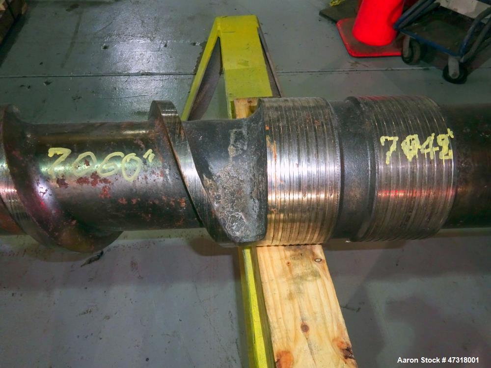 Used Erema Model 1718 TVE-DD-LF Double Vented Barrel with Vacuum System