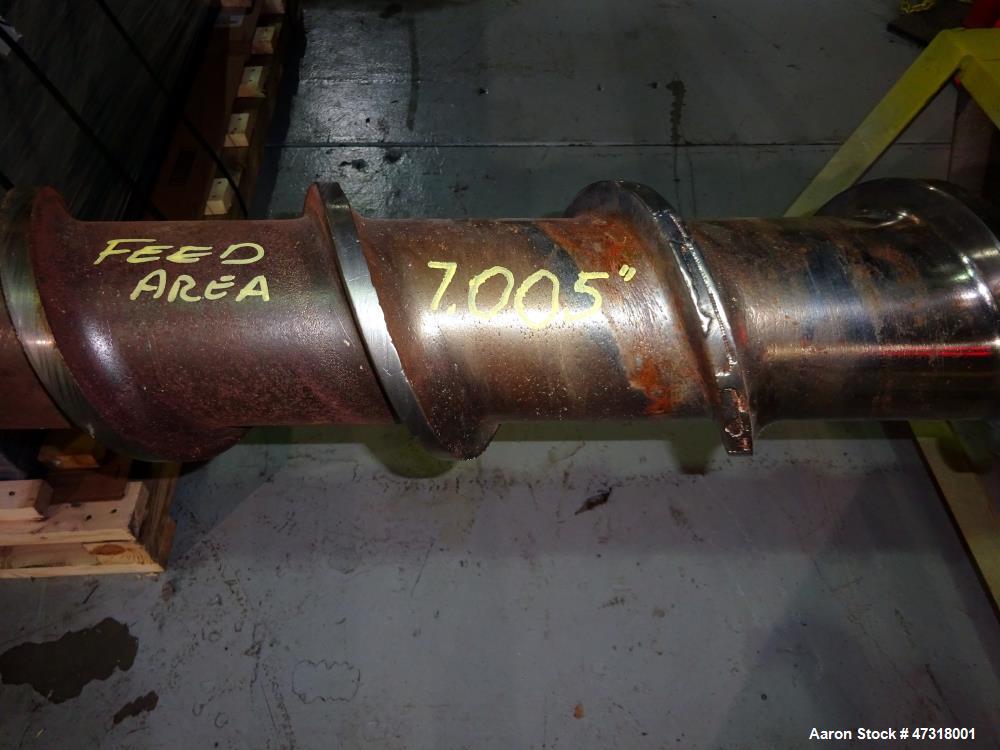 Used Erema Model 1718 TVE-DD-LF Double Vented Barrel with Vacuum System