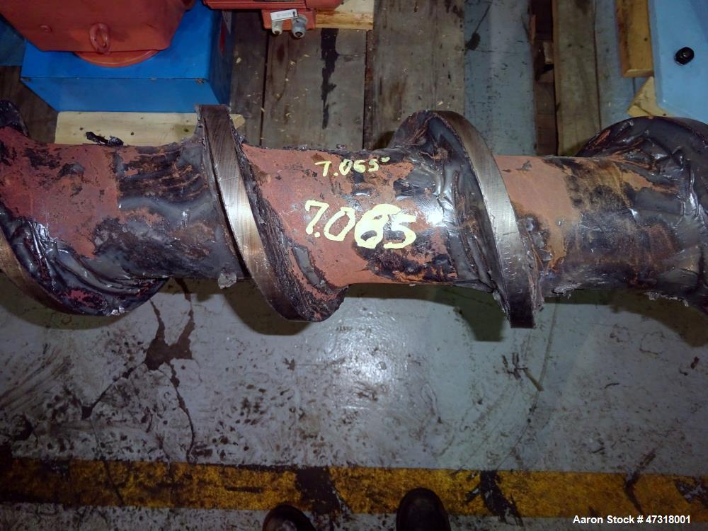 Used Erema Model 1718 TVE-DD-LF Double Vented Barrel with Vacuum System