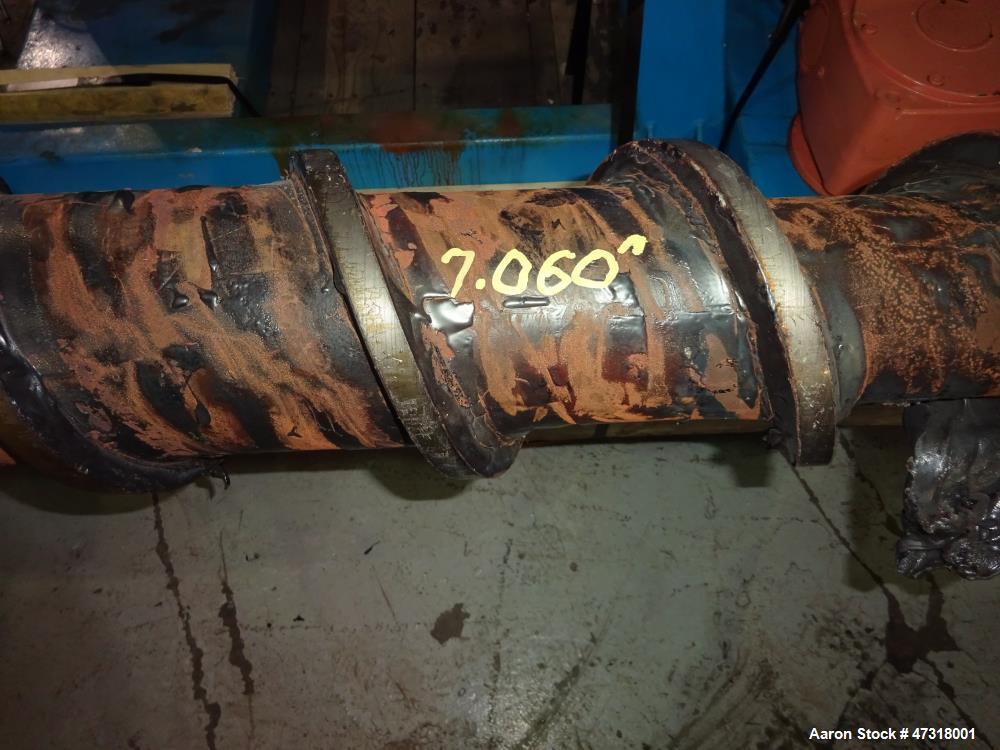 Used Erema Model 1718 TVE-DD-LF Double Vented Barrel with Vacuum System