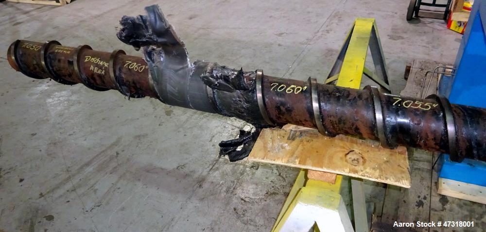 Used Erema Model 1718 TVE-DD-LF Double Vented Barrel with Vacuum System