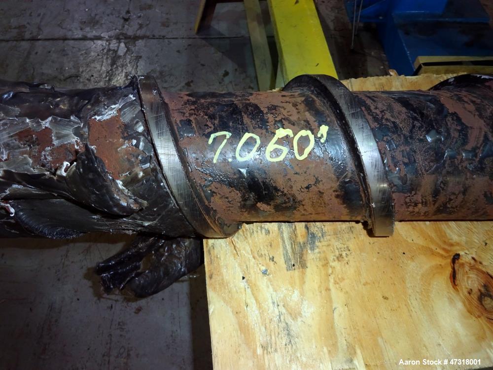 Used Erema Model 1718 TVE-DD-LF Double Vented Barrel with Vacuum System