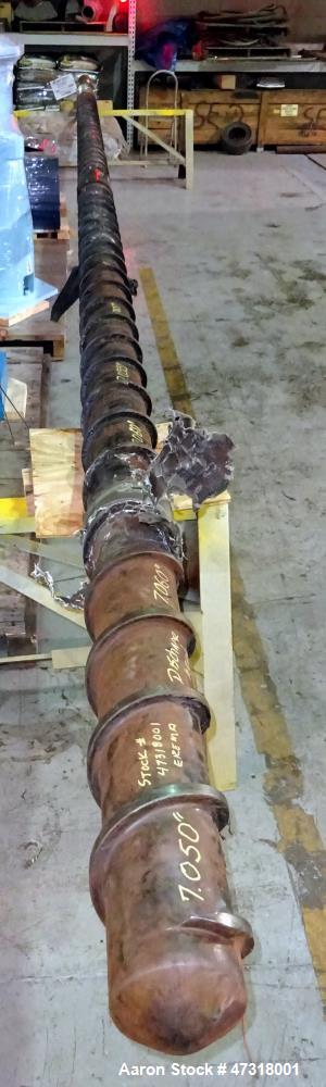 Used Erema Model 1718 TVE-DD-LF Double Vented Barrel with Vacuum System