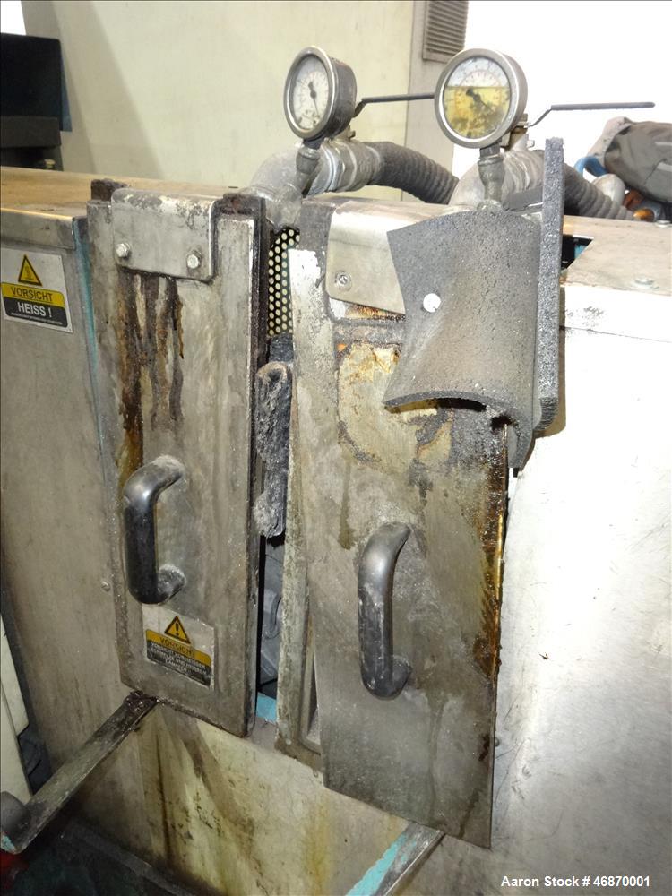 Used Erema Plastic Recycling Line Consisting of: (1) Erema model COAX 100E gran