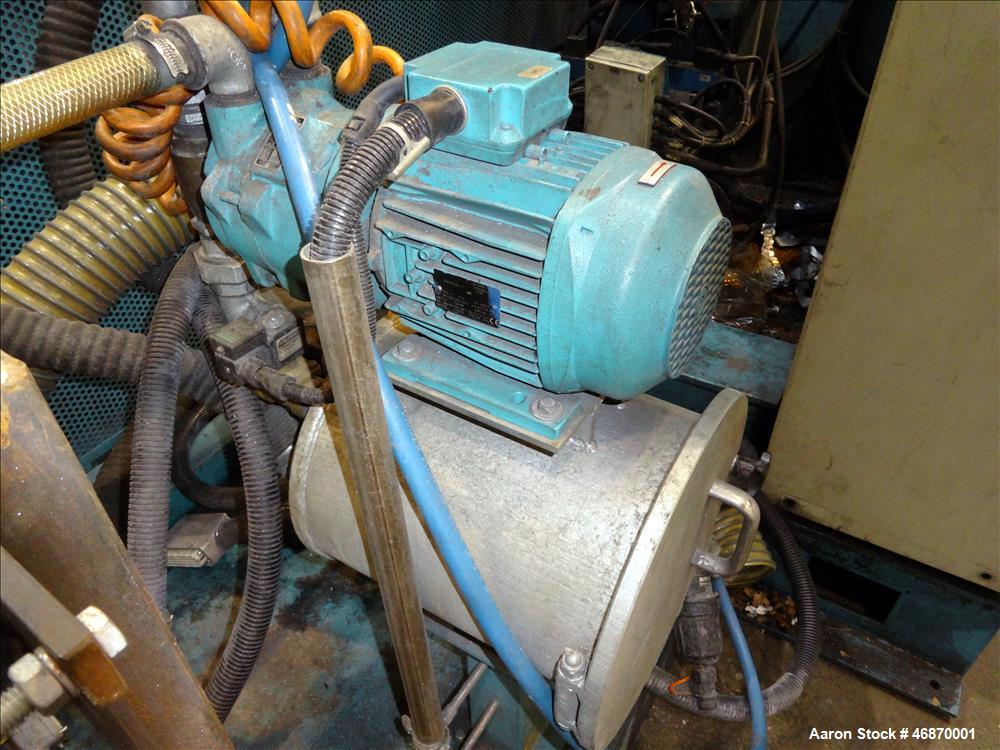 Used Erema Plastic Recycling Line Consisting of: (1) Erema model COAX 100E gran
