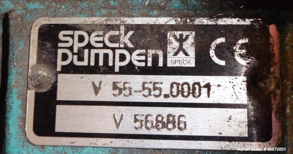 Used Erema Plastic Recycling Line Consisting of: (1) Erema model COAX 100E gran