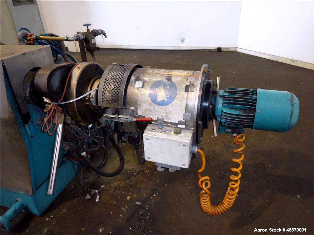 Used Erema Plastic Recycling Line Consisting of: (1) Erema model COAX 100E gran