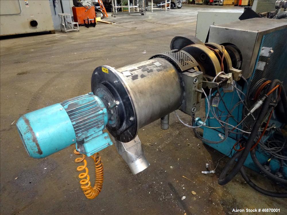Used Erema Plastic Recycling Line Consisting of: (1) Erema model COAX 100E gran
