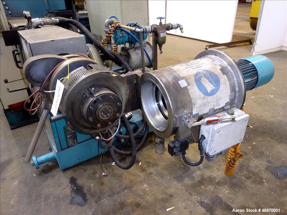 Used Erema Plastic Recycling Line Consisting of: (1) Erema model COAX 100E gran