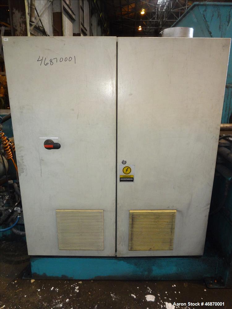 Used Erema Plastic Recycling Line Consisting of: (1) Erema model COAX 100E gran