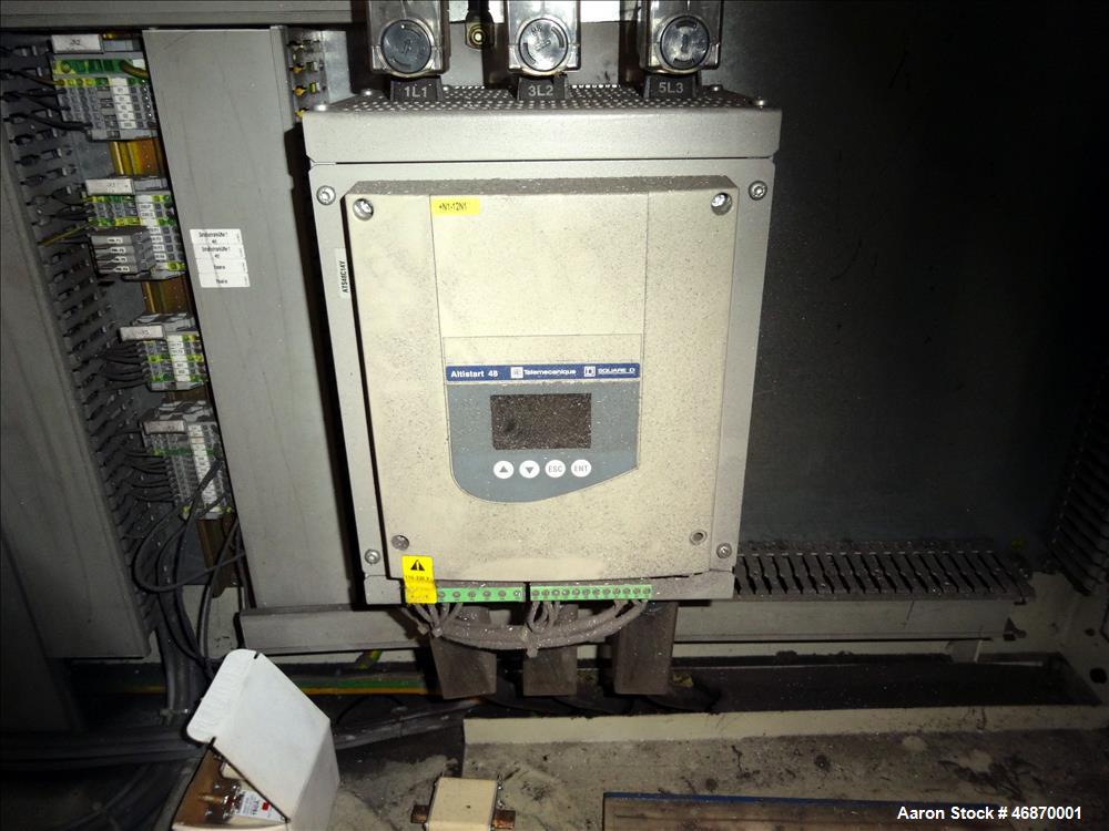 Used Erema Plastic Recycling Line Consisting of: (1) Erema model COAX 100E gran