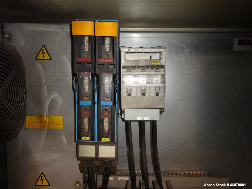 Used Erema Plastic Recycling Line Consisting of: (1) Erema model COAX 100E gran