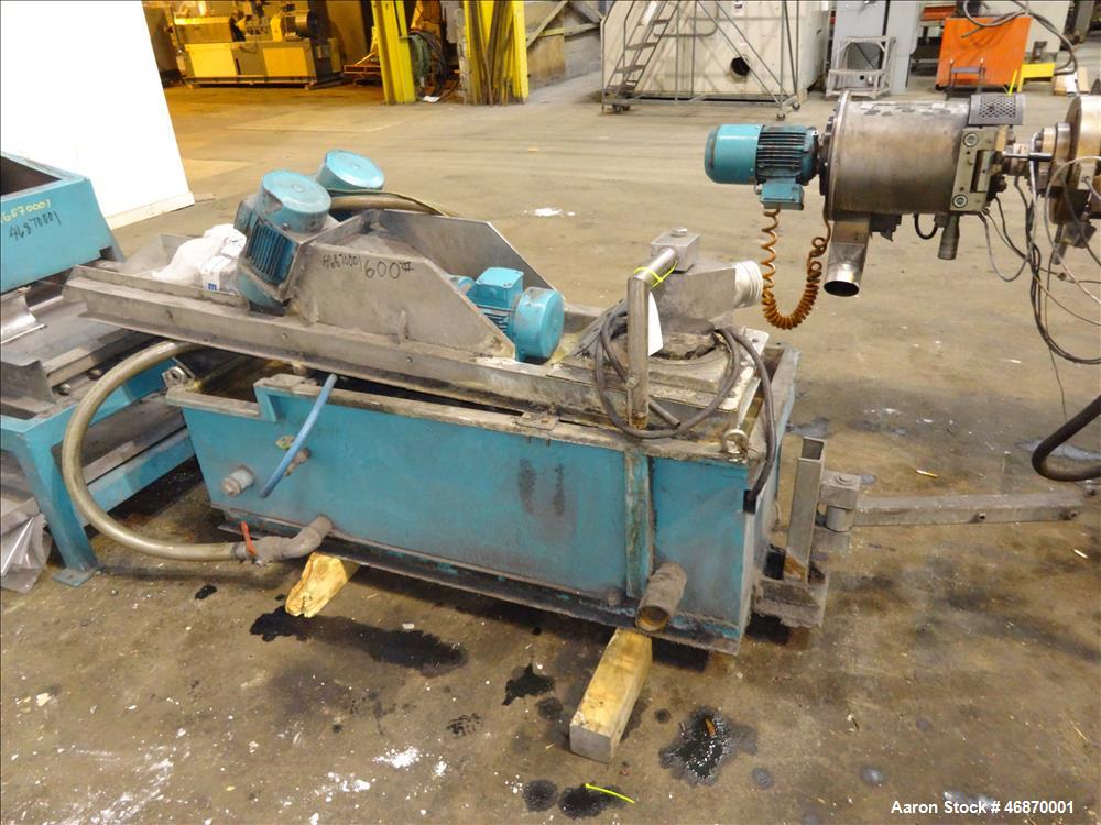 Used Erema Plastic Recycling Line Consisting of: (1) Erema model COAX 100E gran