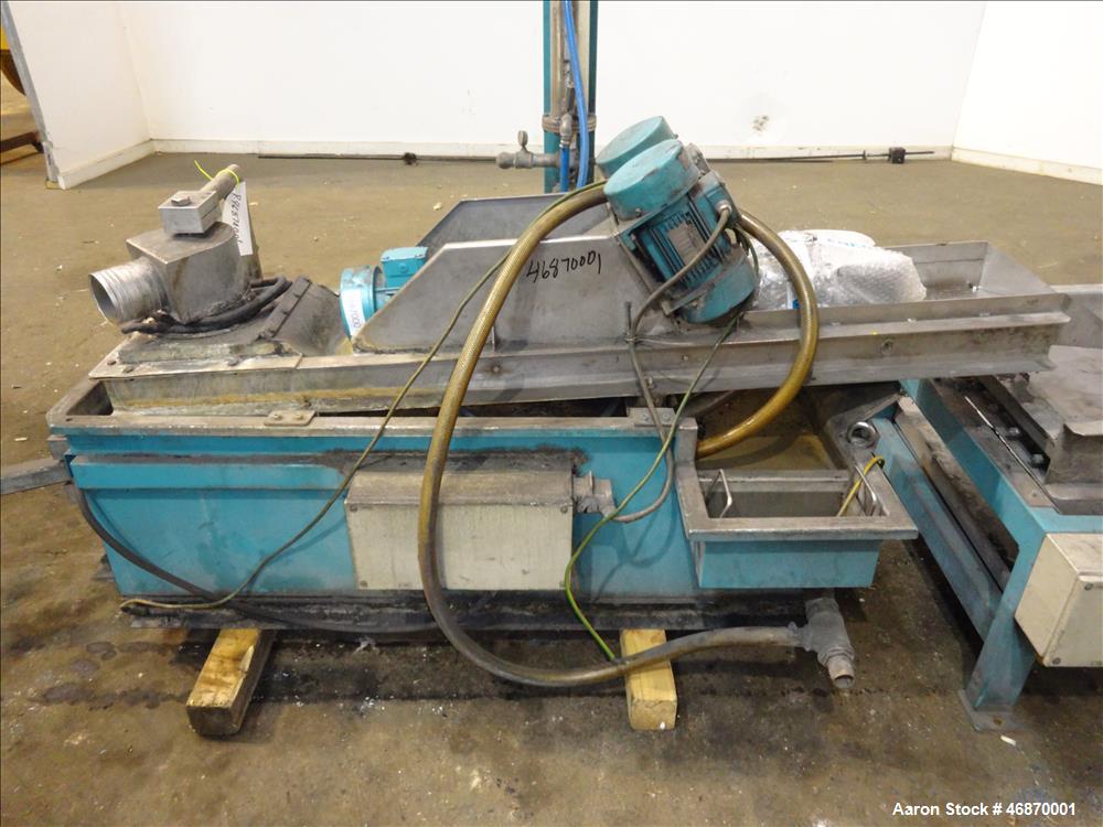 Used Erema Plastic Recycling Line Consisting of: (1) Erema model COAX 100E gran