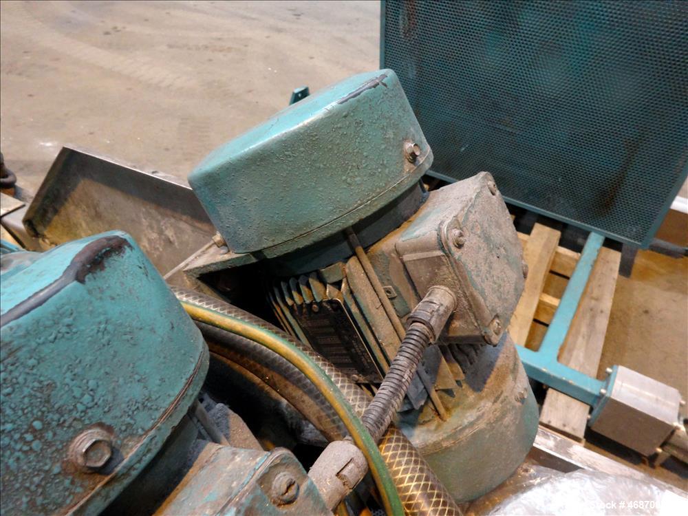 Used Erema Plastic Recycling Line Consisting of: (1) Erema model COAX 100E gran