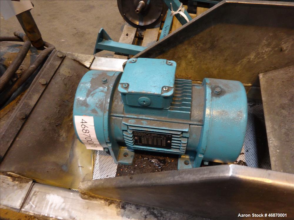Used Erema Plastic Recycling Line Consisting of: (1) Erema model COAX 100E gran