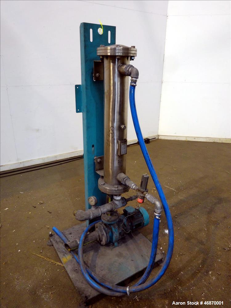 Used Erema Plastic Recycling Line Consisting of: (1) Erema model COAX 100E gran