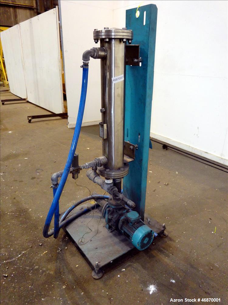 Used Erema Plastic Recycling Line Consisting of: (1) Erema model COAX 100E gran