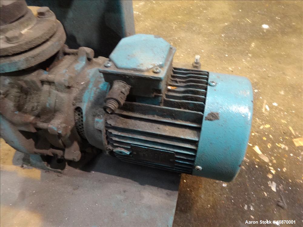 Used Erema Plastic Recycling Line Consisting of: (1) Erema model COAX 100E gran