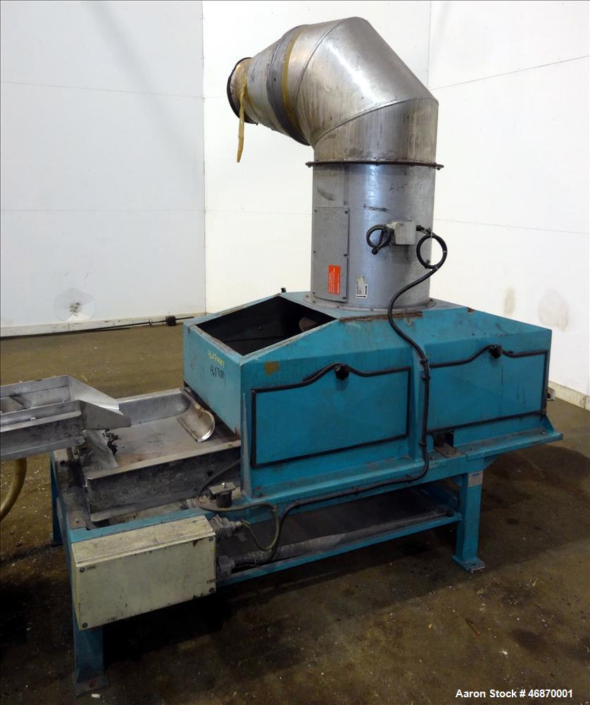 Used Erema Plastic Recycling Line Consisting of: (1) Erema model COAX 100E gran