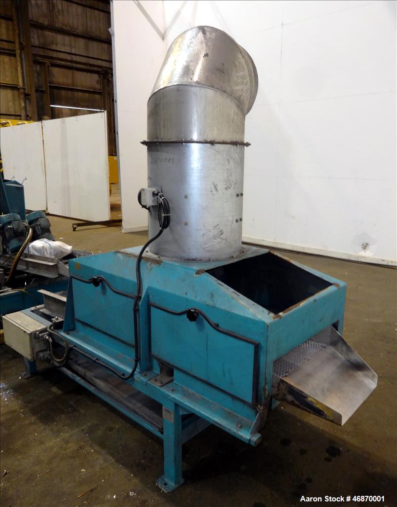 Used Erema Plastic Recycling Line Consisting of: (1) Erema model COAX 100E gran