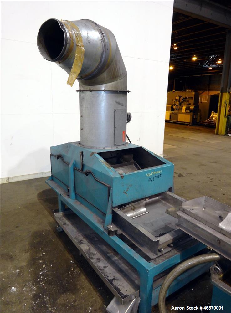 Used Erema Plastic Recycling Line Consisting of: (1) Erema model COAX 100E gran